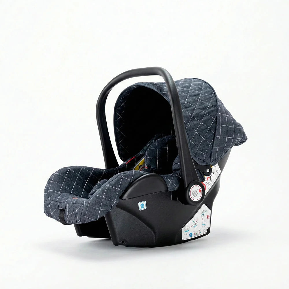Strolla Prestige - Poussette 3 en 1 Luxe avec finitions similicuir