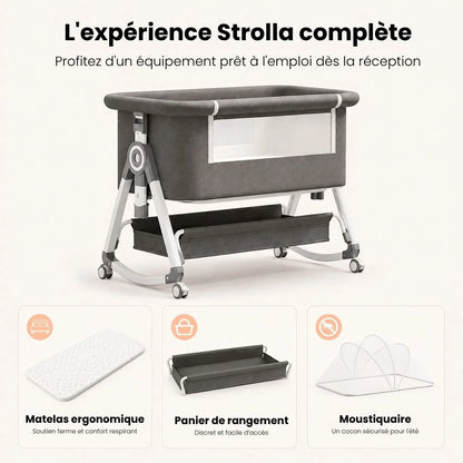 Cododo Initial – Lit Cododo Évolutif avec Roulettes 360°
