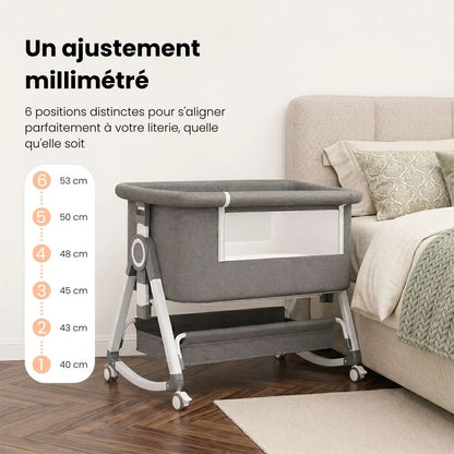 Cododo Initial – Lit Cododo Évolutif avec Roulettes 360°