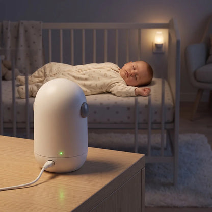 Babyphone Vidéo Sans WiFi – Écran Autonome 24h et Zoom Sécurité