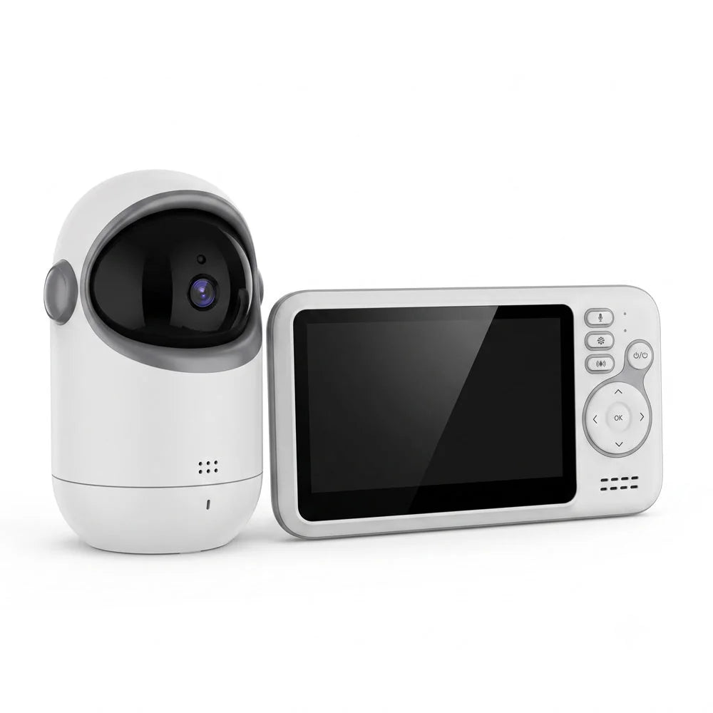Babyphone Vidéo Sans WiFi – Écran Autonome 24h et Zoom Sécurité