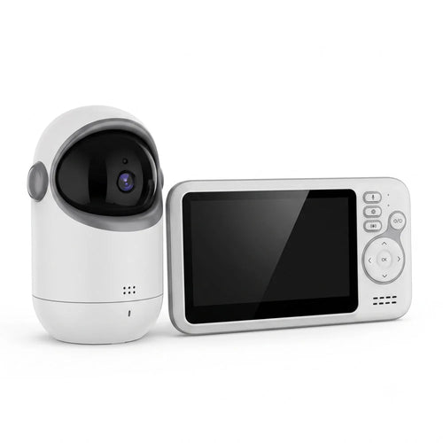 Babyphone Vidéo Sans WiFi – Écran Autonome 24h et Zoom Sécurité