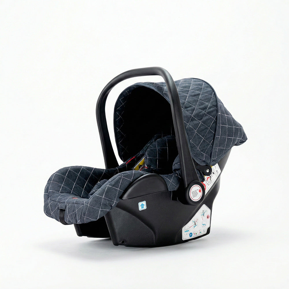 Strolla Prestige - Poussette 3 en 1 Luxe avec finitions similicuir