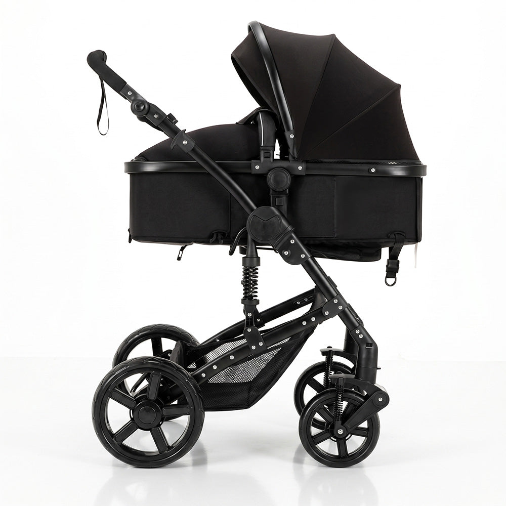 Strolla Confort - Poussette 3 en 1 Polyvalente avec Suspensions