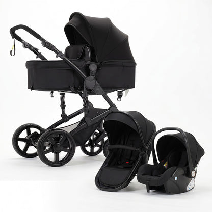 Strolla Confort - Poussette 3 en 1 Polyvalente avec Suspensions
