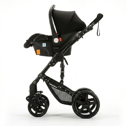 Strolla Confort - Poussette 3 en 1 Polyvalente avec Suspensions
